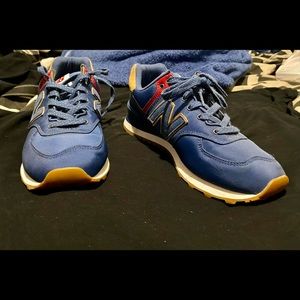 New Balance Shoes | New Balance Ml574bph Mens Mi574 Version 2 Moroccan TileBrown Sugar Size 8. | Color: Blue | Size: 8 | Sweet16nine's Closet